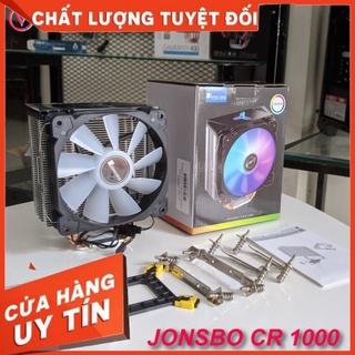Tản nhiệt khí, quạt tản nhiệt CPU Jonsbo CR-1000 Led RGB / Hỗ Trợ Đồng Bộ Mainboard / Bộ Hub Coolmoon - Pk Máy tính