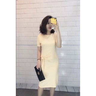 Đầm F&F xoắn eo