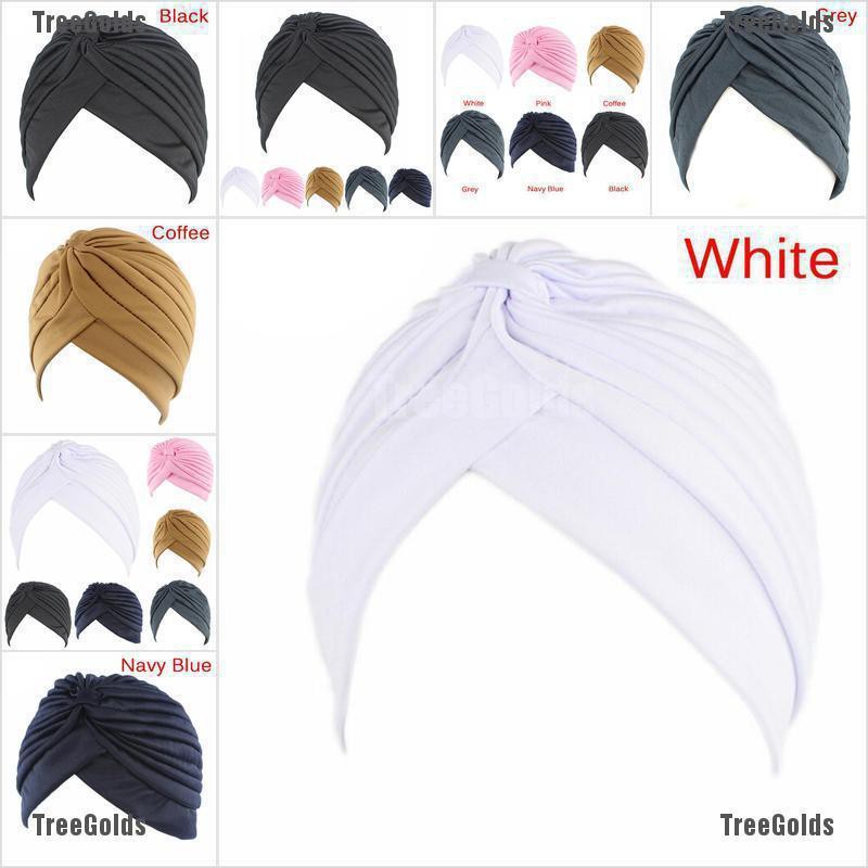 Mũ Turban Mềm Mại Co Giãn Phong Cách Ấn Độ Thời Trang Cho Nam Và Nữ