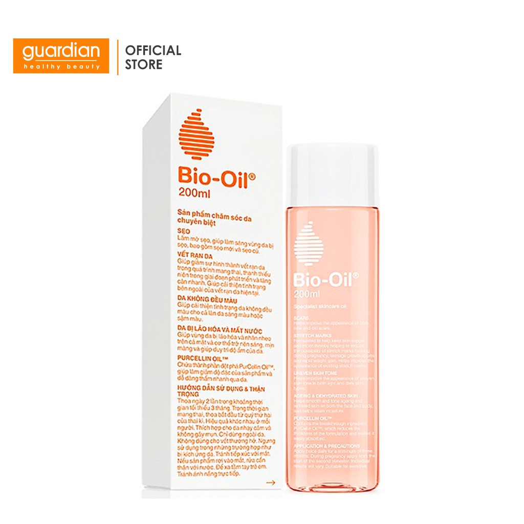 Dầu Dưỡng Giúp Mờ Sẹo & Giảm Rạn Da Bio Oil 200ml