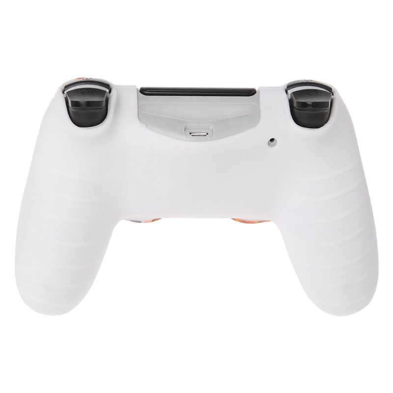 Vỏ silicon bọc tay cầm chơi game PS4 nhiều màu sắc + 2 nút bấm
