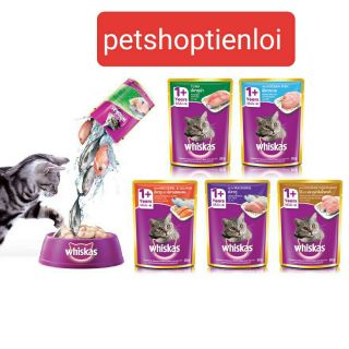 Pate mèo whiskas 80g cho mọi lứa tuổi
