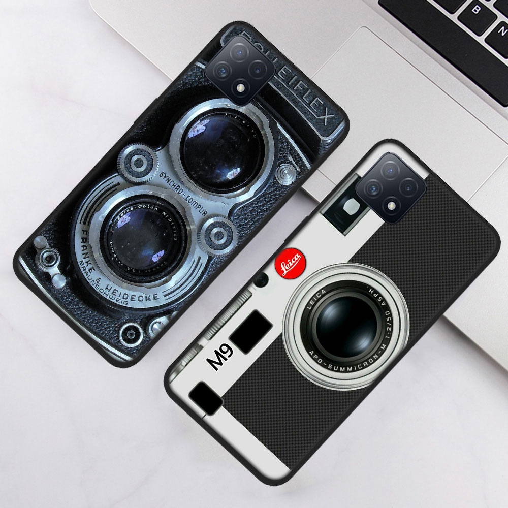 Ốp Điện Thoại Hình Máy Ảnh Cho Samsung Galaxy S21S S21 Ultra Plus Fe A72 A32 A22 AI96