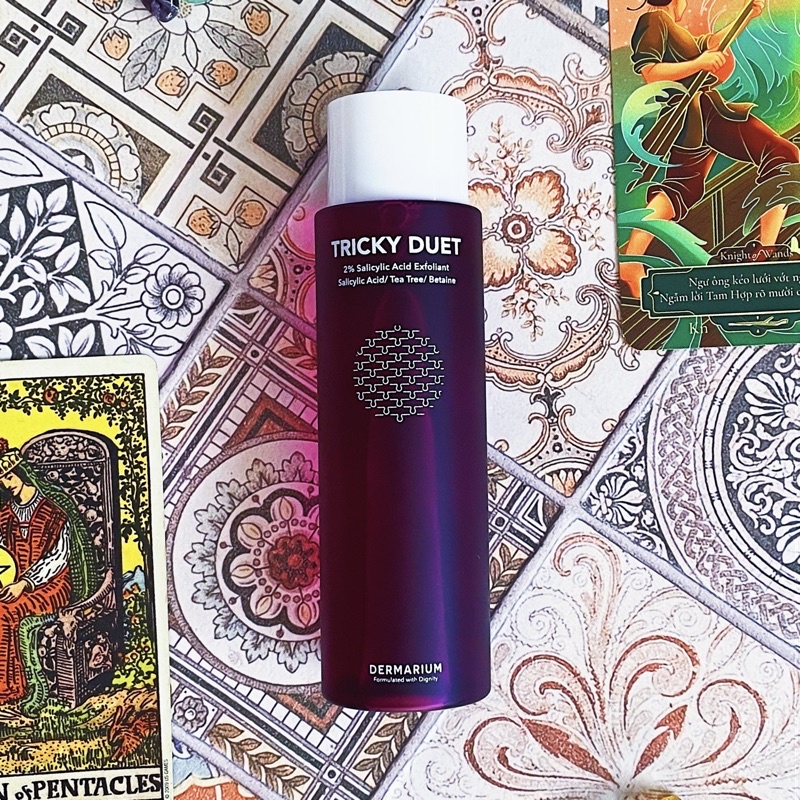 Tricky Duet Dermarium Toner Làm Sạch 2% Salicylic Acid (BHA)