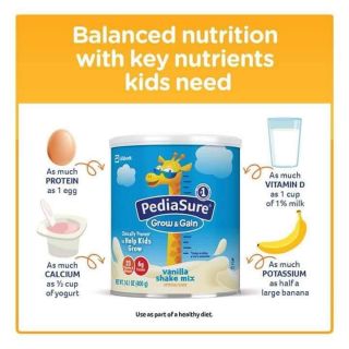 Sữa pediasure nắp trắng