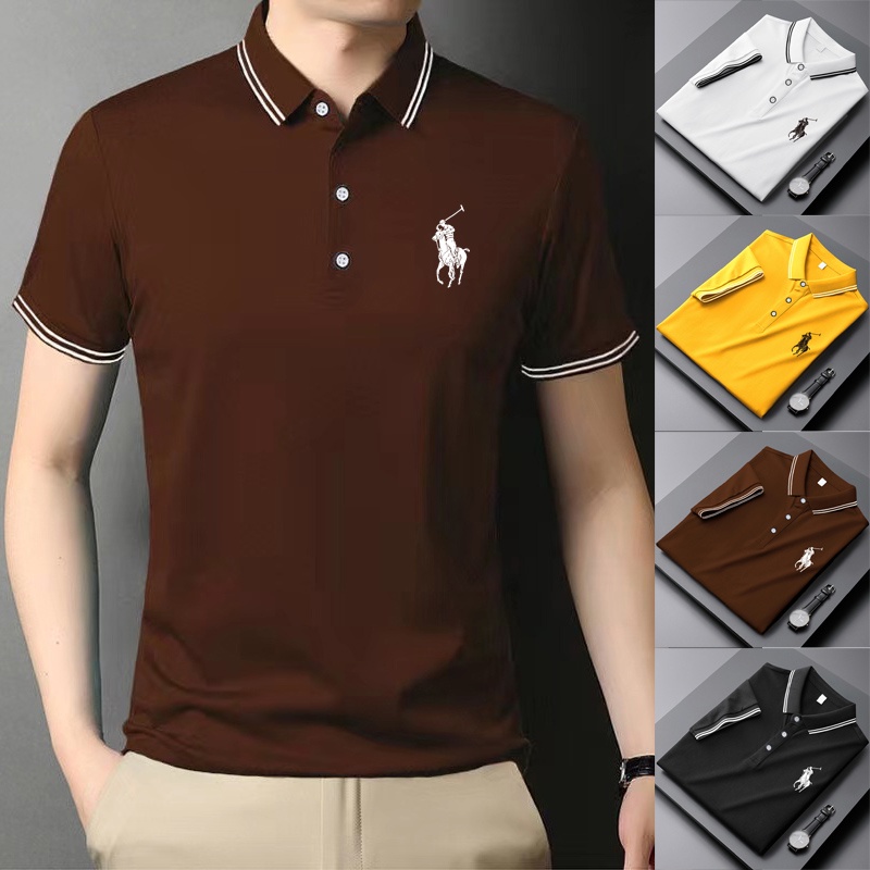 RALPH LAUREN Áo Thun Polo Tay Ngắn Thời Trang Dành Cho Nam