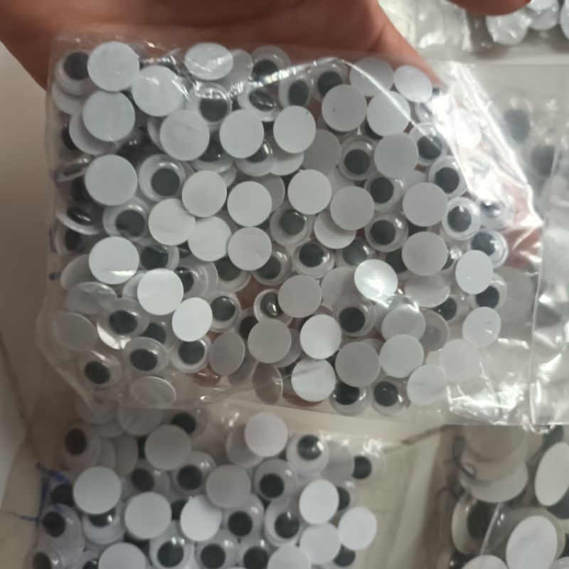 Túi 10 cặp mắt thú/mắt liếc làm handmdae