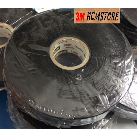 3M Scotch 130C khổ 25mm dài 9.1met - Băng Keo Cách Điện Trung Thế bảo vệ và hàn gắn mối nối cho mạng lưới điện tới 69kV