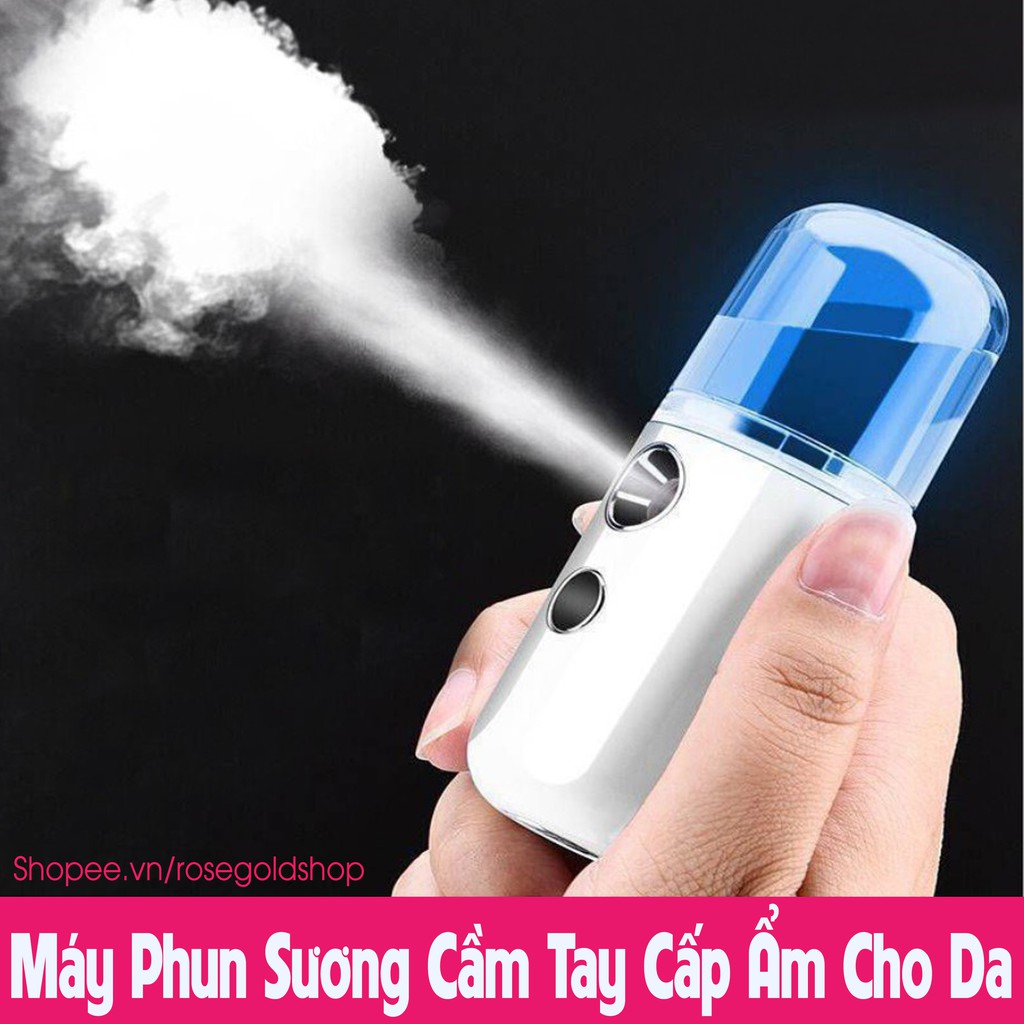 Máy Phun Sương Cầm Tay Mini Tiện Lợi Cấp Ẩm Cho Làn Da - Hot 2021