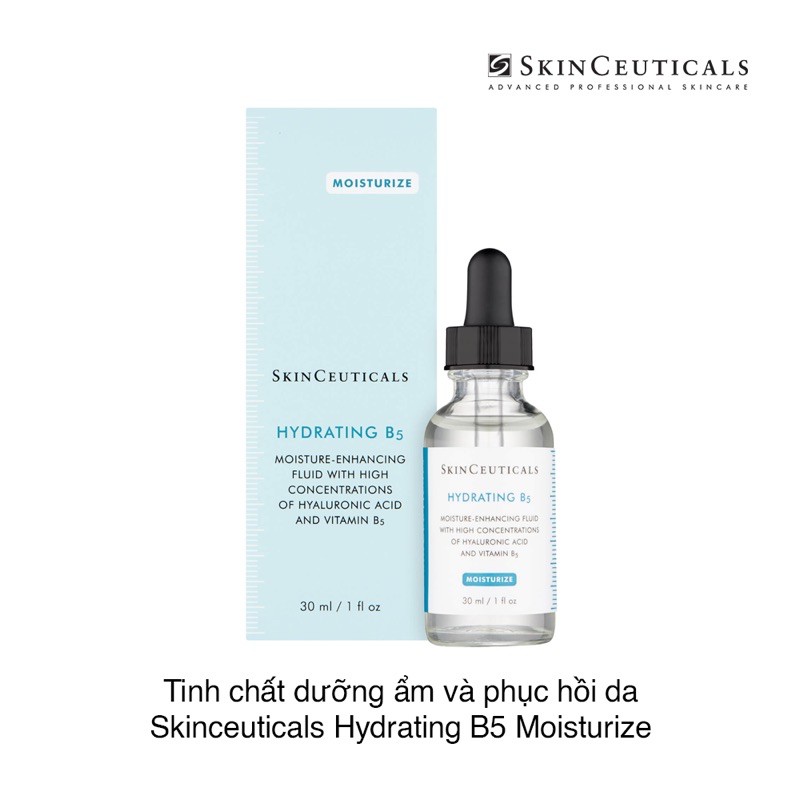 (Bản Pháp) tinh chất cấp ẩm, phục hồi da Hydrating B5 Skinceuticals