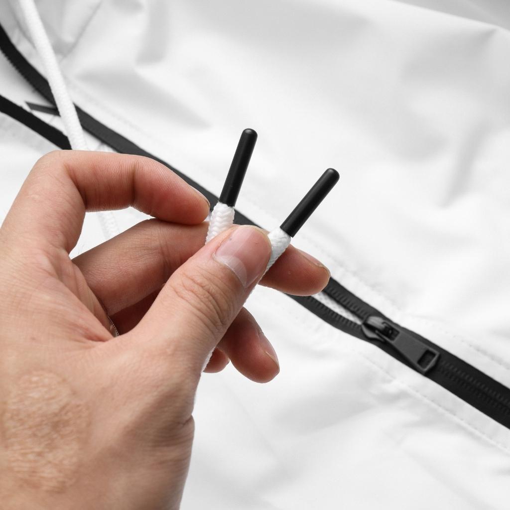 Áo khoác dù nam 2 lớp chống nắng nước có túi trong PUNDO màu basic thời trang dễ phối AKPD09