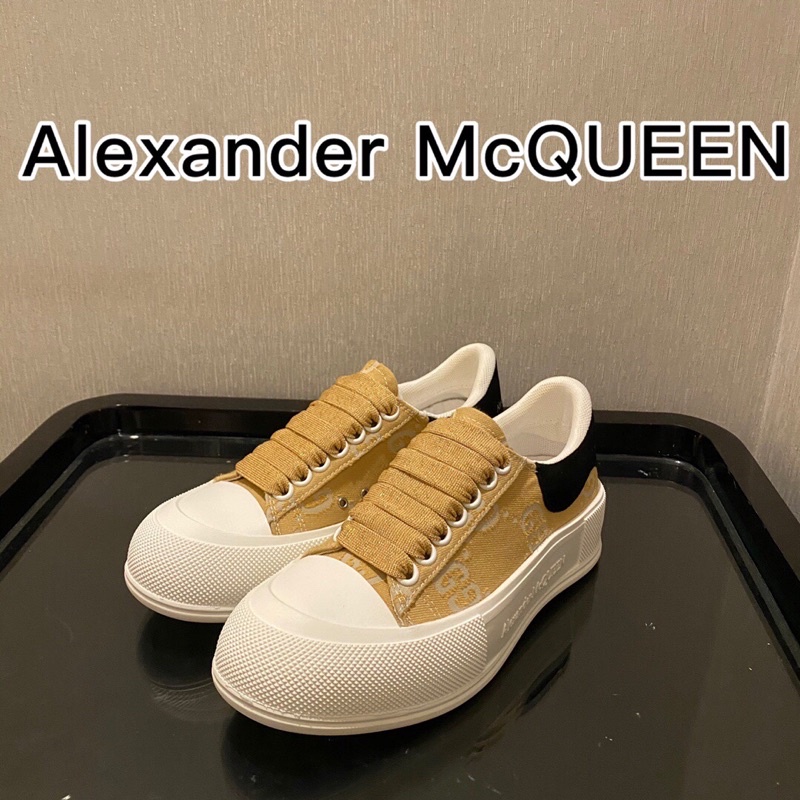 Giày thể thao sneaker cho nữ thương hiệu Alexander McQueen cao cấp