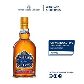 Rượu Chivas Regal 13 YO Extra Rye Casks Nồng Độ Alc 40% 700ml Whisky Kèm