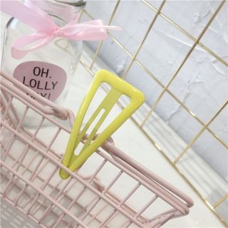 SET 2 KẸP BẤM TÓC SƠN BÓNG ĐỦ MÀU