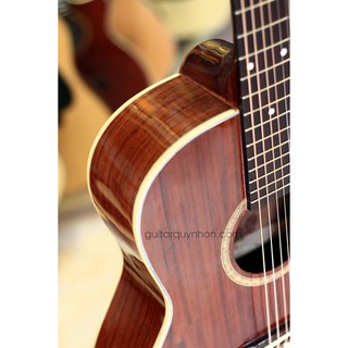Guitar Acoustic QH7A (Full Hồng Đào)