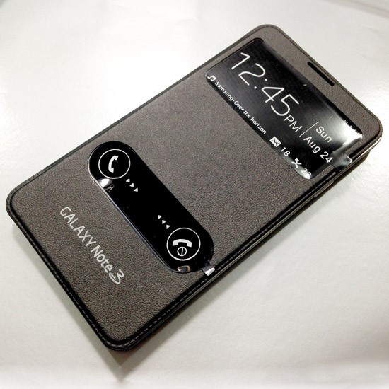 combo ốp lưng + bao da note 3