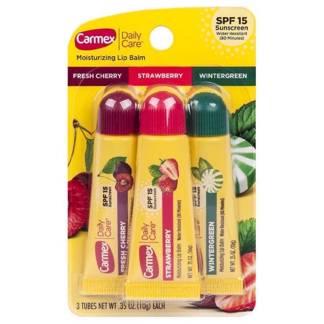 Son dưỡng môi Carmex các mùi - chuẩn nội địa Mỹ