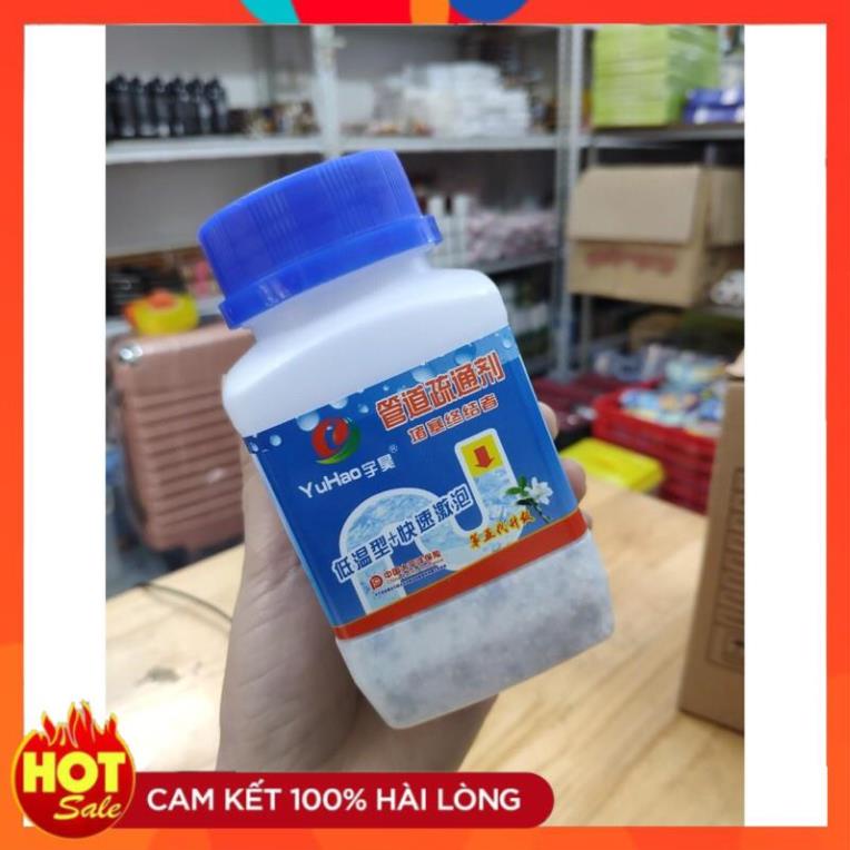 [Chính hãng YuHao] Bột Thông Tắc Cống Bồn Cầu Bồn Rửa Mặt Đường Ống