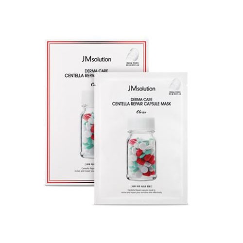 [Mã FMCGMALL -8% đơn 250K] Mặt Nạ Căng Bóng Da JM Solution Derma Care Centella Repair Capsule Mask Clear 30ml | BigBuy360 - bigbuy360.vn