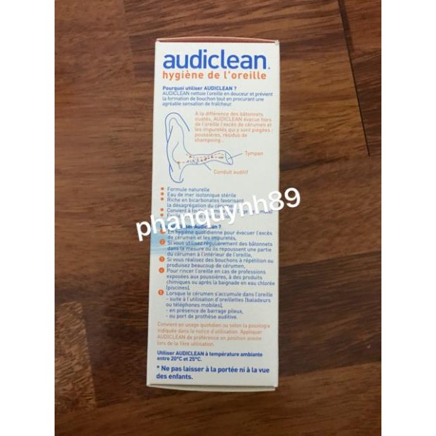 AUDICLEAN - NƯỚC RỬA TAI | BigBuy360 - bigbuy360.vn