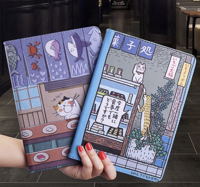 Bao da ipad 2017/2018/Air 2/1/Gen 5/6/7/Ipad 2/3/4/Mini 2/3/4/5 japan style | BigBuy360 - bigbuy360.vn