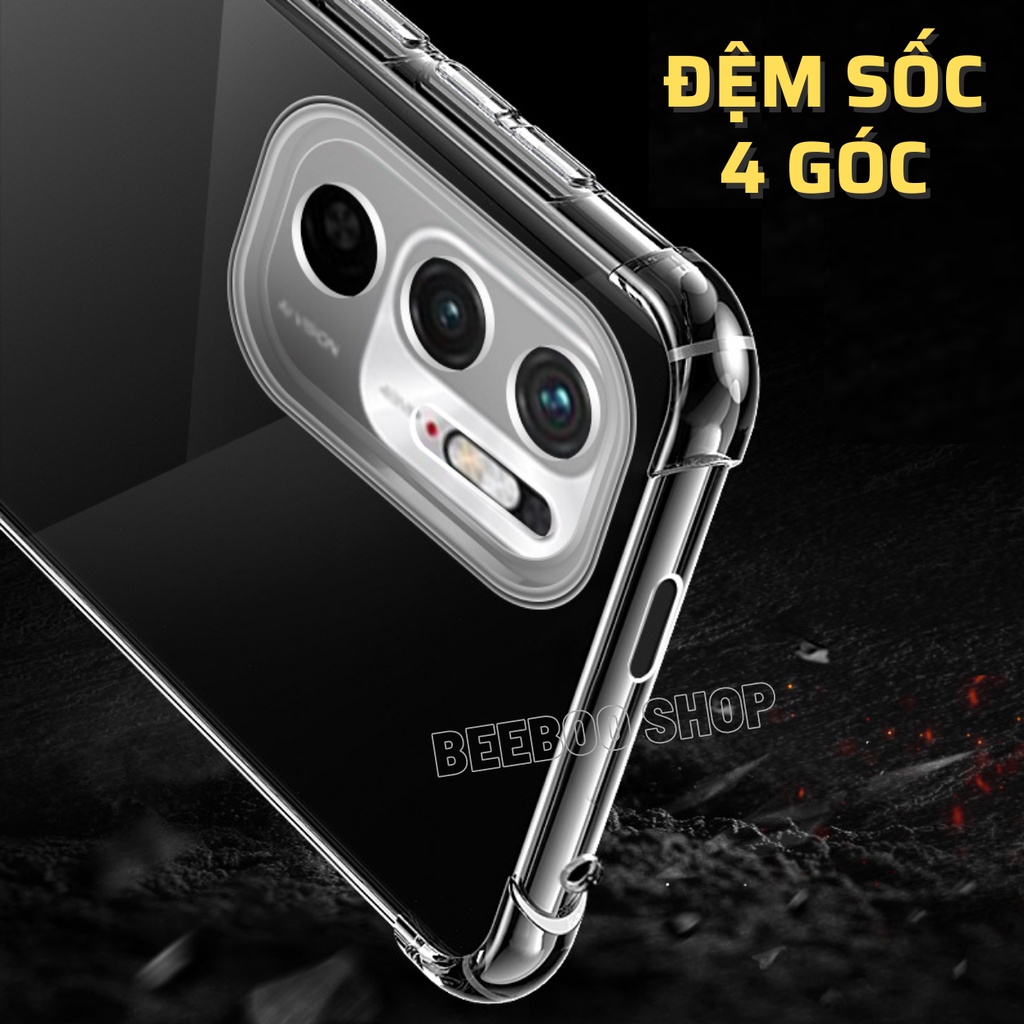 Ốp lưng poco x3 pro/ x3 nfc/ redmi note 10/10S/10 5G/11/11s/11 pro, redmi 9/9A/9C/9T/10/10C/K30, mi 11 lite - trong suốt