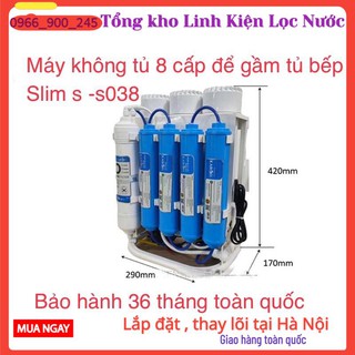 MÁY LỌC NƯỚC KAROFI SLIM S-S038 KHÔNG TỦ 👉 MÁY LỌC ĐỂ GẦM