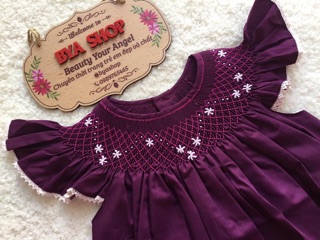 Đầm smock cao cấp