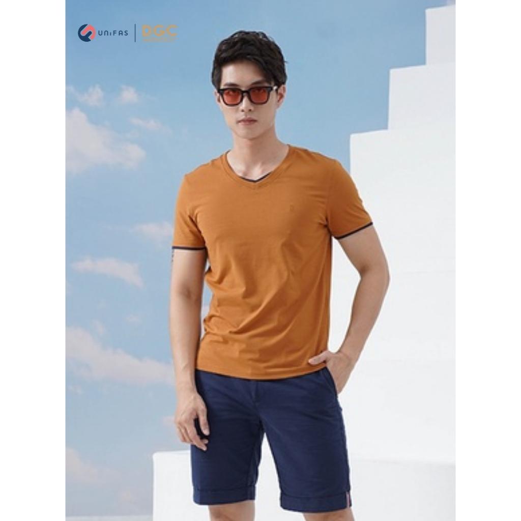 Áo T-shirt nam DGCs ngắn tay cổ tròn phong cách khỏe khoắn, chất vải cao cấp thấm hút mồ hôi SAT2006M