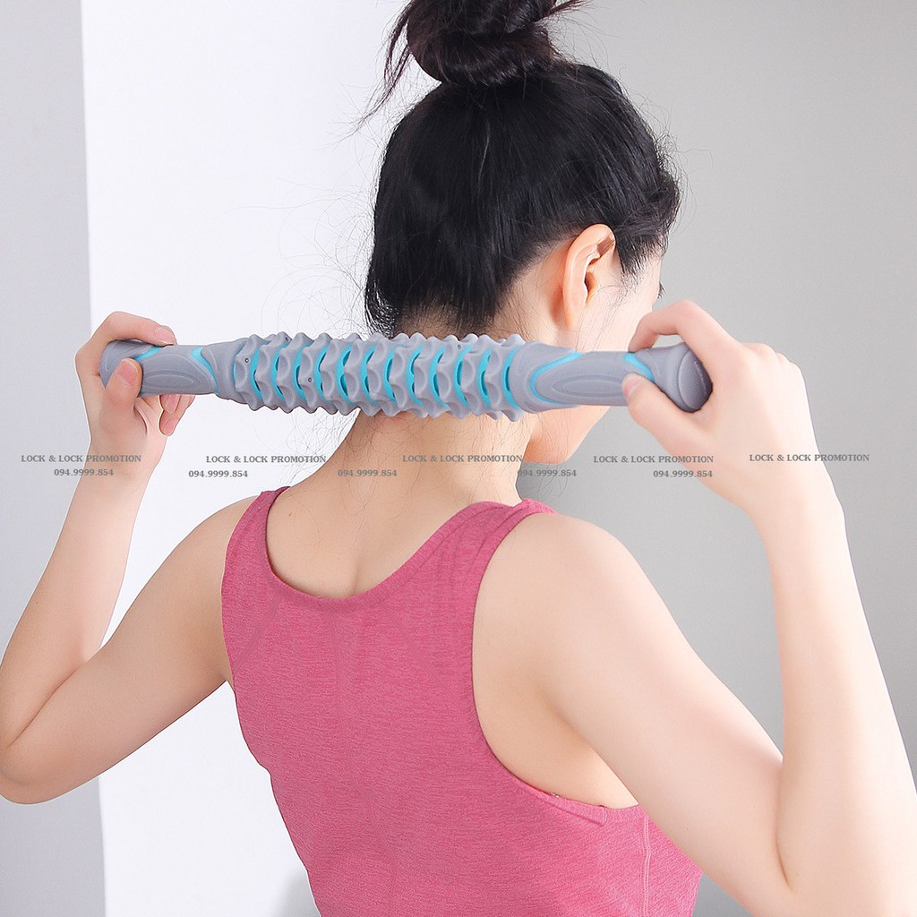 [ LOCK&amp;LOCK ] Cây lăn massage toàn thân HLW811 - Giảm căng cơ toàn thân, dụng cụ tiện ích cho mọi người