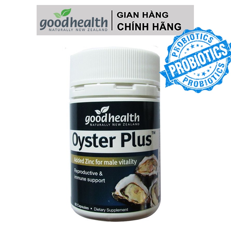 Oyster Plus Good Health Tinh Chất Hàu 60 Viên nội địa Úc