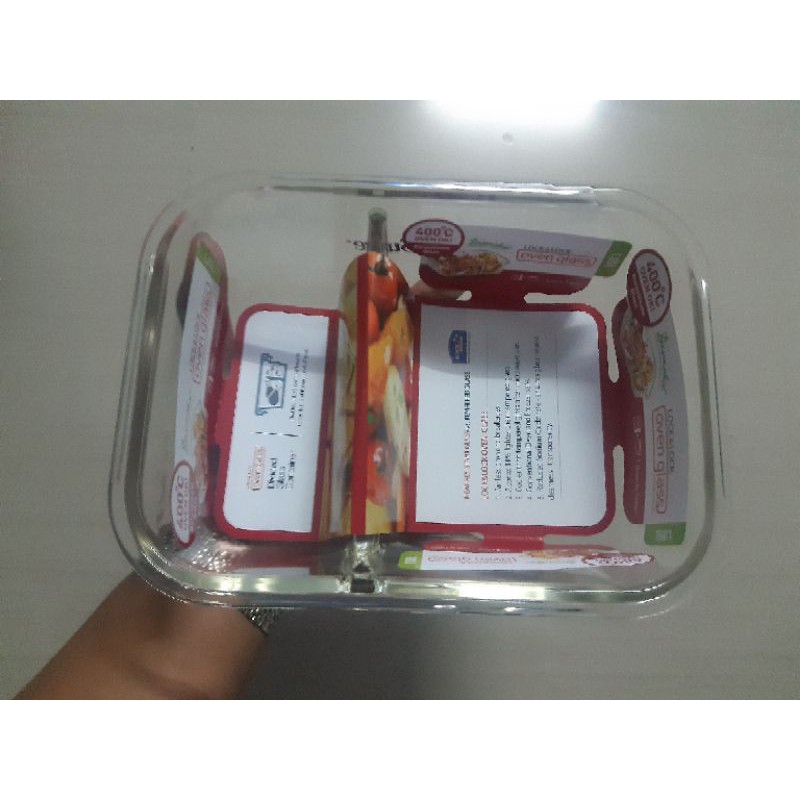 Hộp Thủy Tinh 2 Ngăn Lock&Lock 1.05L(Quà tặng từ Pediasure Abbott) | BigBuy360 - bigbuy360.vn