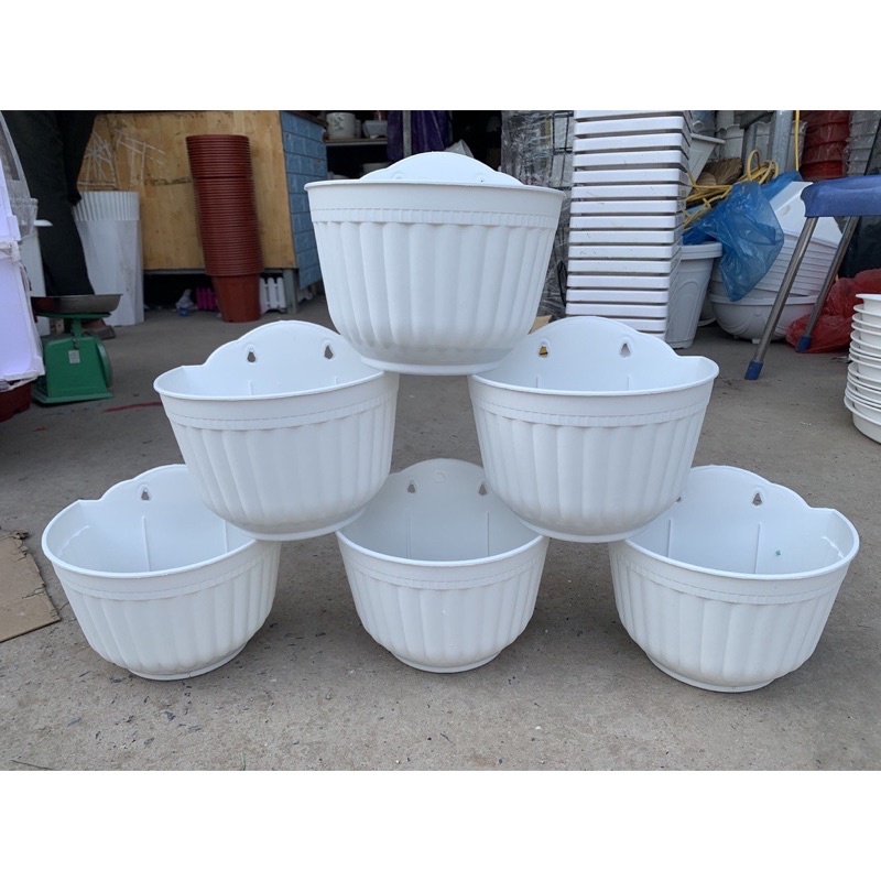 Chậu ốp tường Vân sọc hàng dày đẹp ạ