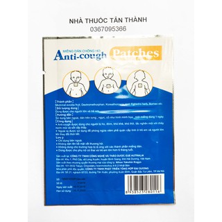 Miếng dán ho Anti-cough Nhật Bản