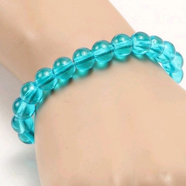 Chuỗi vòng tay trơn xanh biển [ deal 1k 2k 3k ]