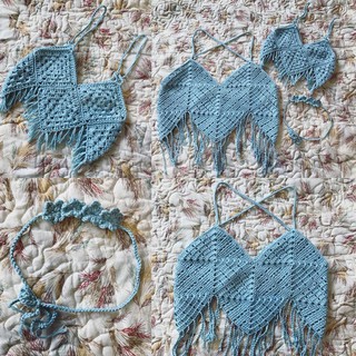 Crochet dáng croptop