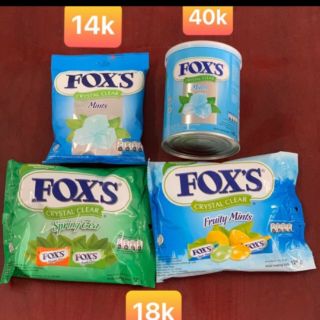 Kẹo fox's đủ vị 90g , 125g ,180g