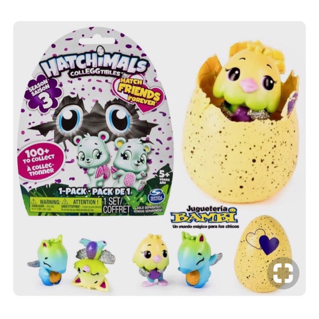 [ FOLLOW SHOP ] Hatchimals 1 trứng mini S3