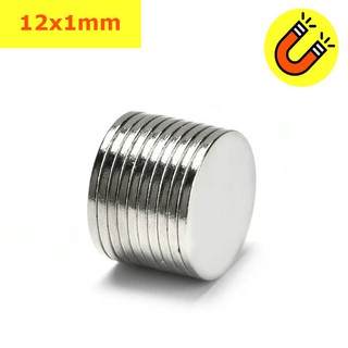 Nam châm 12x1mm loại nam châm siêu mạnh