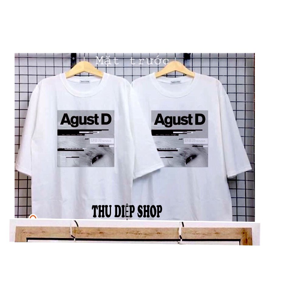 ÁO THỤNG TAY LỠ BTS AGUST D
