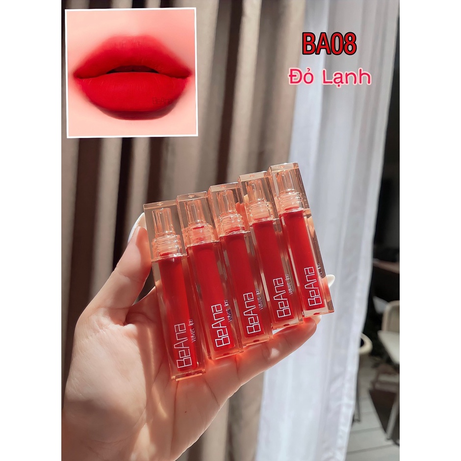 Son kem siêu lì mềm mịn, son hữu cơ không chì cao cấp B.A Beauty