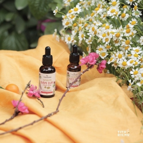 Tinh chất dưỡng da serum chống lão hóa Sâm Dây Ngọc Linh dưỡng ẩm sâu phục hồi da khô sạm, không đều màu | BigBuy360 - bigbuy360.vn