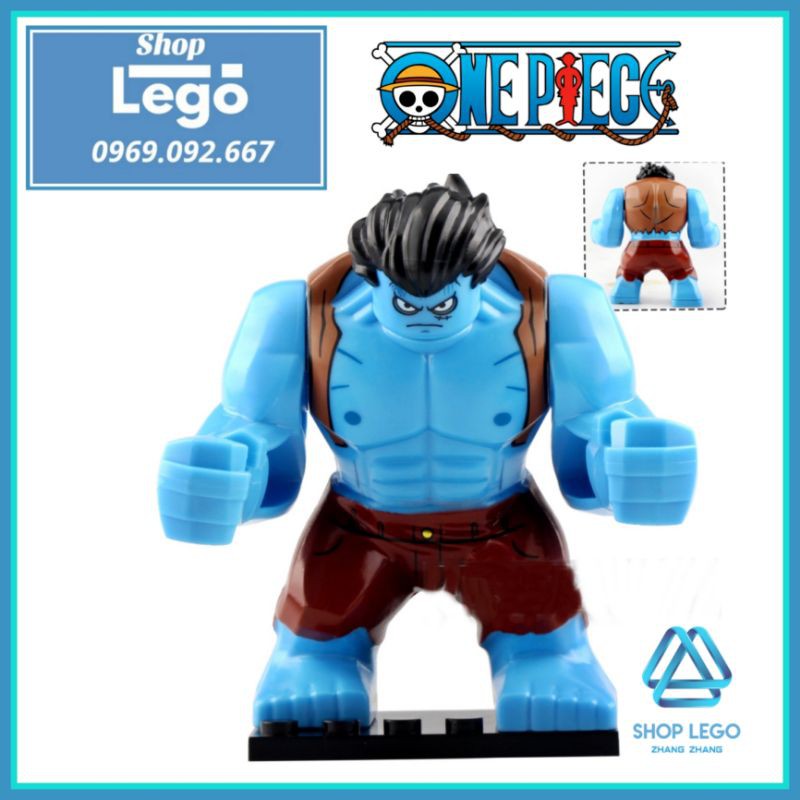 Đồ chơi Xếp hình Nightmare Luffy biến thể Đảo hải tặc One Piece Minifigures Koruit XP236