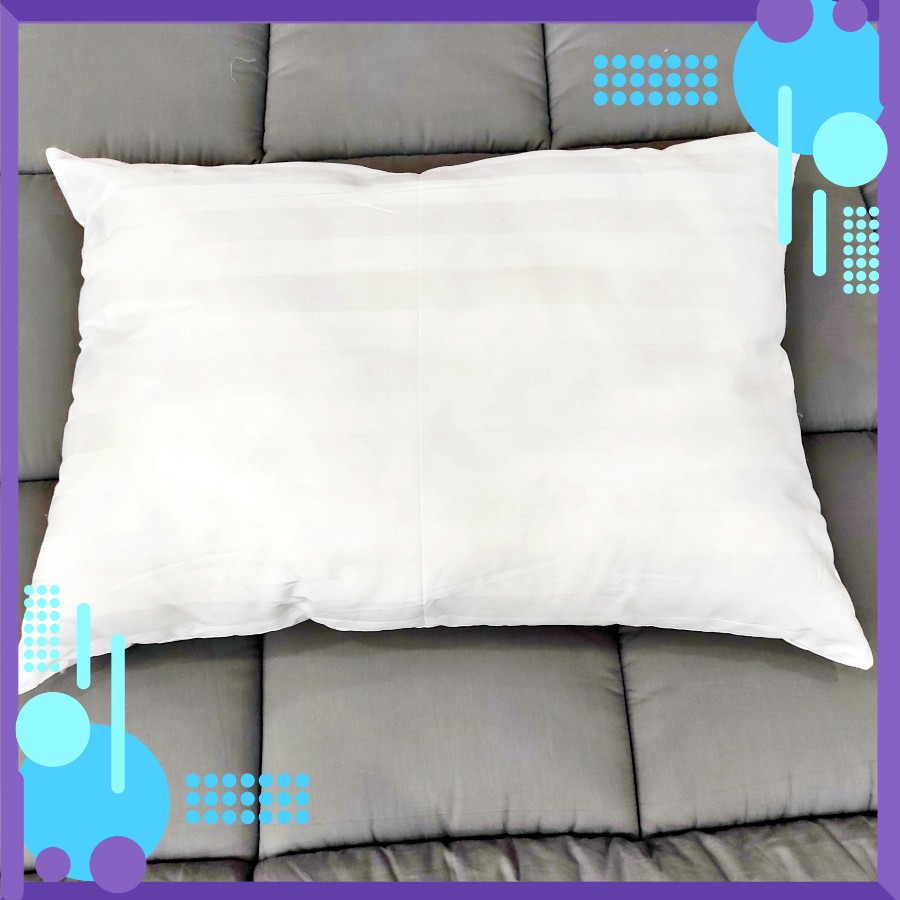 Ruột Gối Lông Vũ Nhân Tạo Cao Cấp 50x70 40x60 VUA GỐI Deluxe Pillow Êm Ái Kháng Khuẩn Chuẩn Khách Sạn - Loại Cao