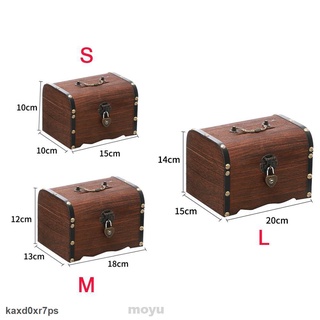 Sale hộp gỗ đựng tiền tiết kiệm kiểu dáng cổ điển