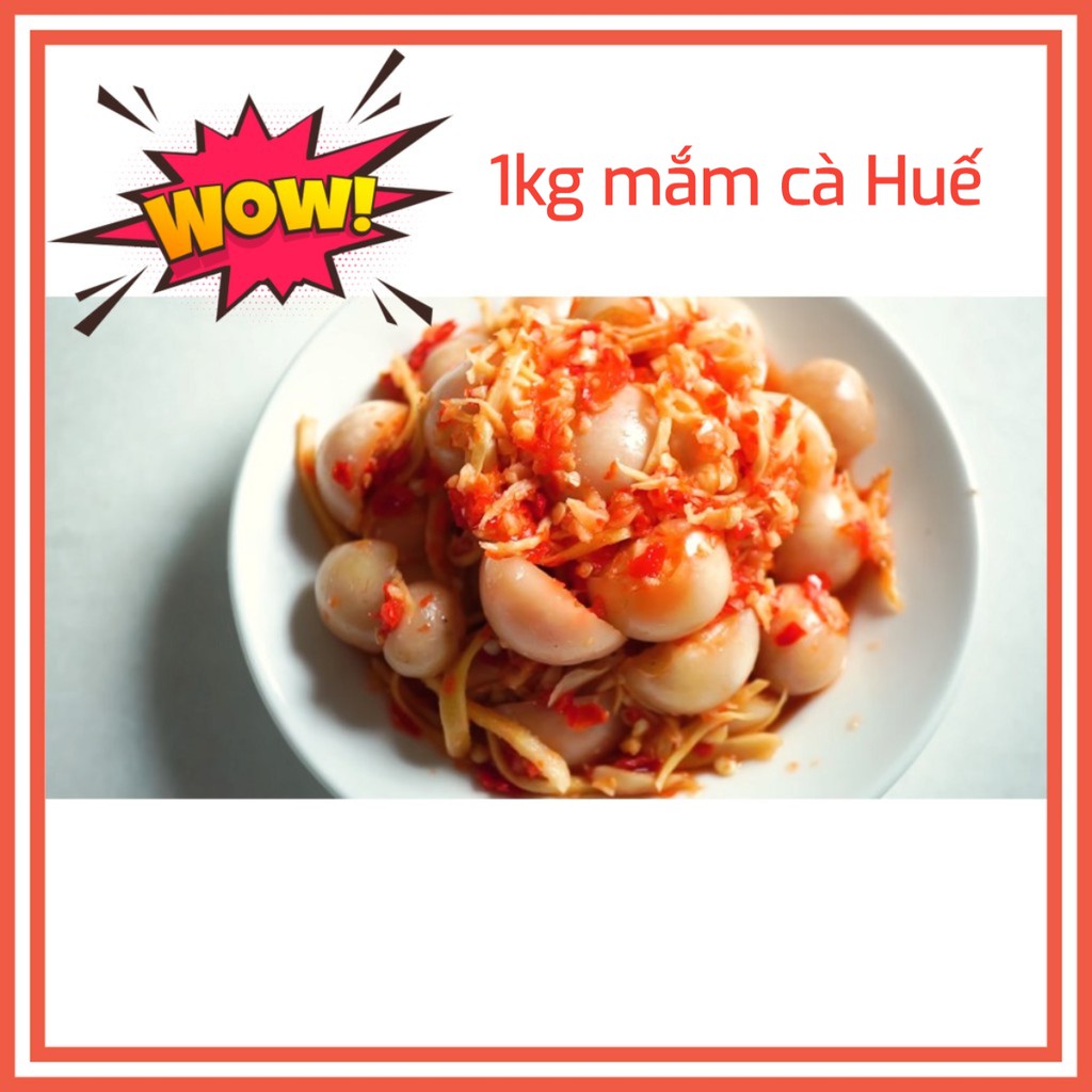 1kg Mắm cà pháo Huế siêu giòn, siêu ngon