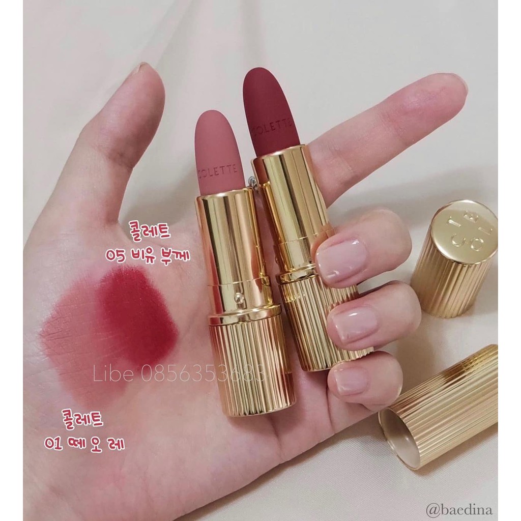 ✨ COLETTE ✨♥ Son môi hãng 𝗡𝗼𝘁𝗿𝗲 𝗖𝗼𝗹𝗲𝘁𝘁𝗲 𝗦𝘁𝘆𝗹𝗼 𝗥𝗼𝘂𝗴𝗲 𝗠𝗮𝘁𝘁 ♥ ~  💕