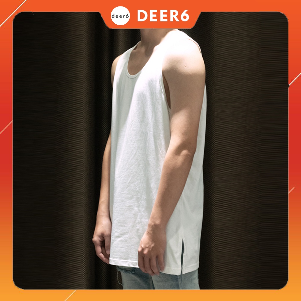 Áo ba lỗ nam nữ tank top layer cotton