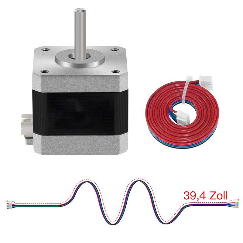 3 Động Cơ Bước Nema 17 Motor 42byg 1.8 Độ (17Hs4401) | BigBuy360 - bigbuy360.vn