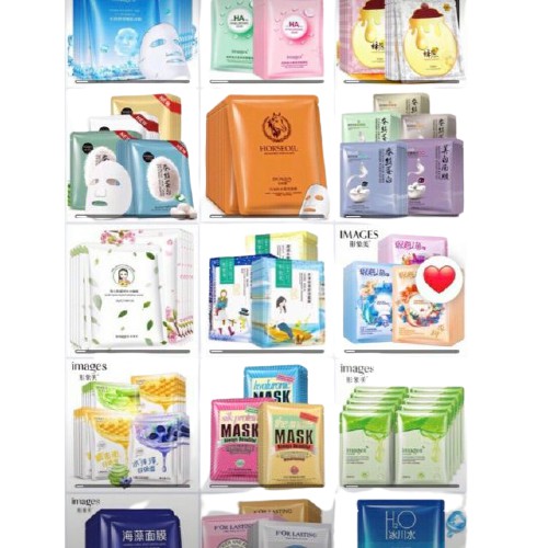 Mặt nạ dưỡng da MIX nhiều loại Bioaqua, Images - mặt nạ giấy dưỡng trắng da mụn cấp ẩm thải độc | BigBuy360 - bigbuy360.vn